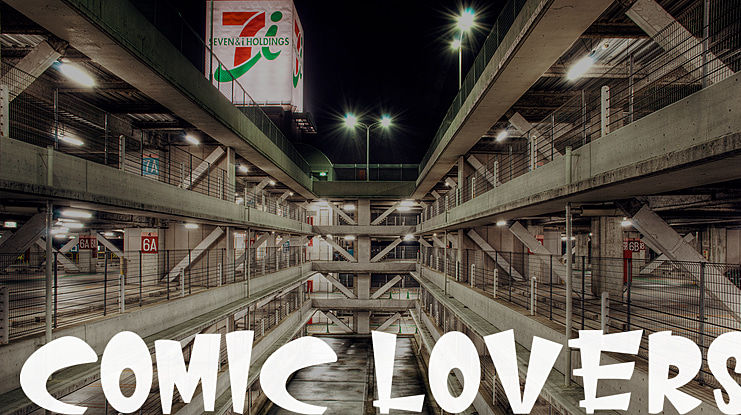 COMIC LOVERS Font