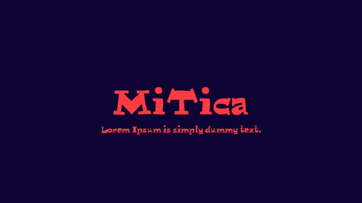 MiTica Font