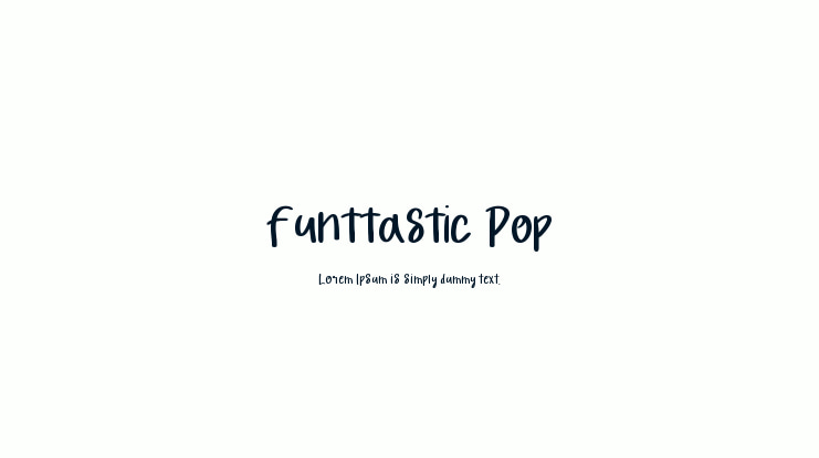 Funttastic Pop Font