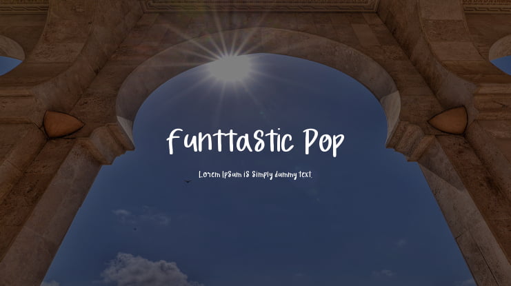 Funttastic Pop Font