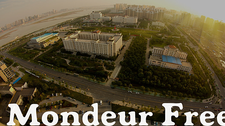 Mondeur Free Font Family