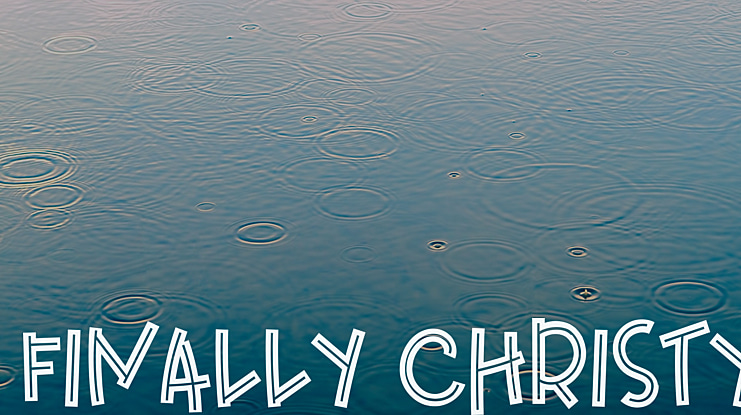 Finally Christy Font