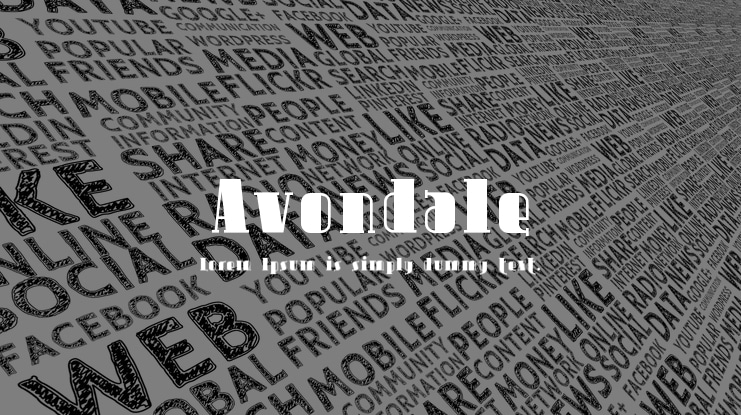 Avondale Font Family