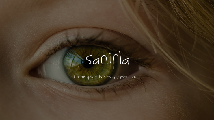 sanifla Font