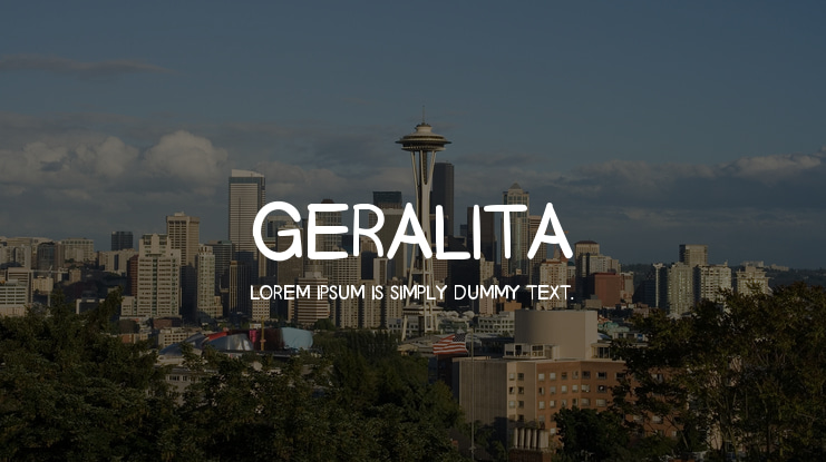 Geralita Font