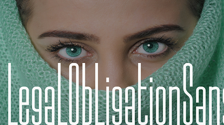 LegalObligationSans Font