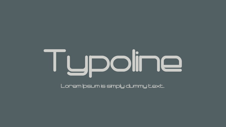 Typoline Font