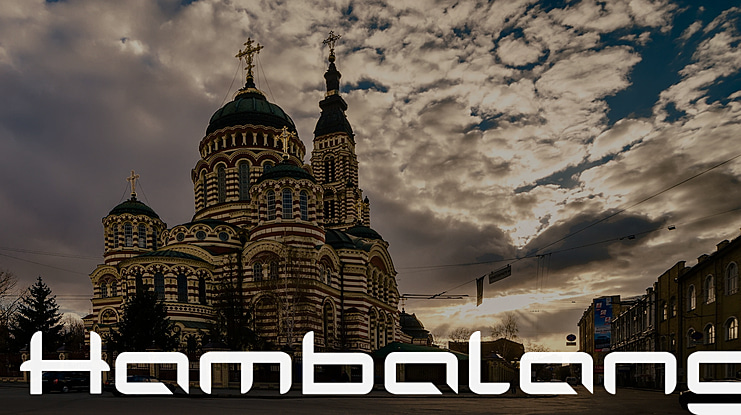 Hambalang Font Family