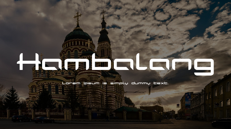 Hambalang Font Family