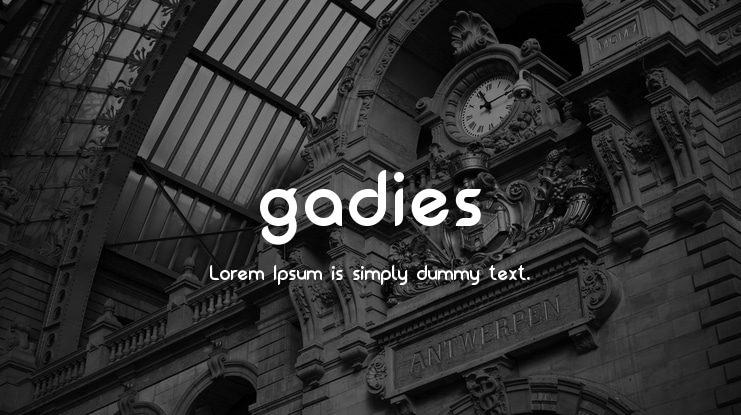 gadies Font