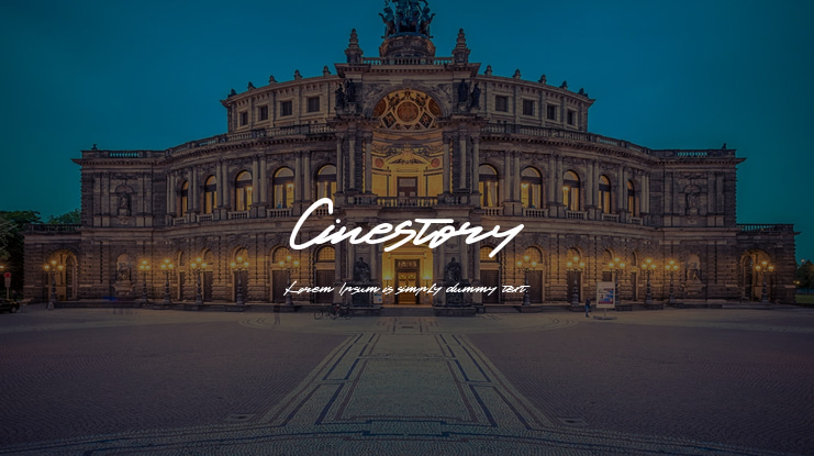 Cinestory Font