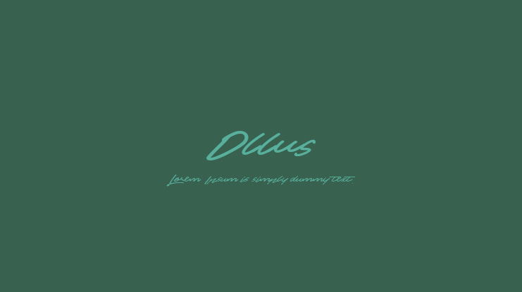 Ollus Font