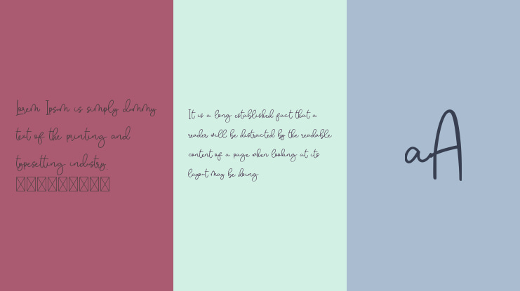 Berkyn Romance Font