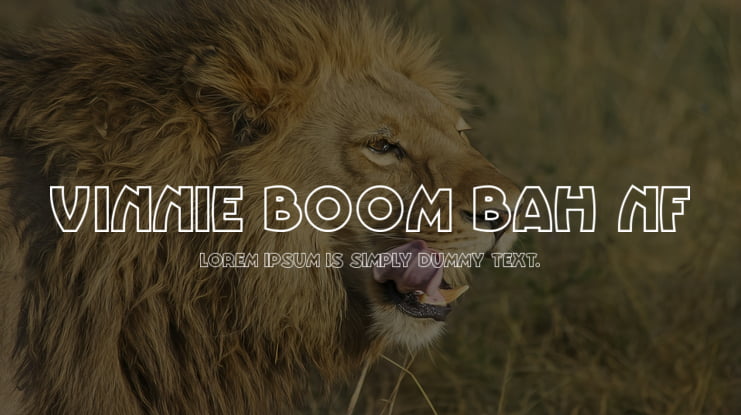 Vinnie Boom Bah NF Font