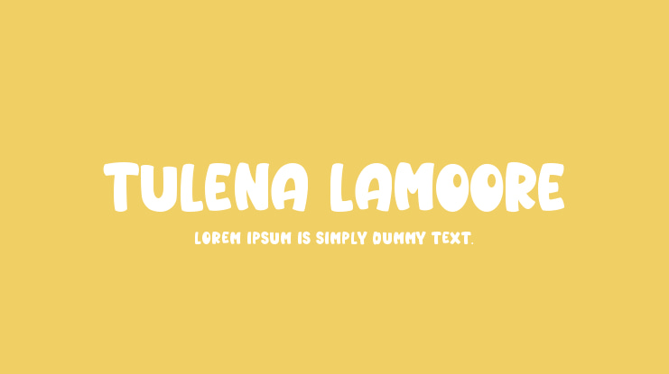 Tulena Lamoore Font