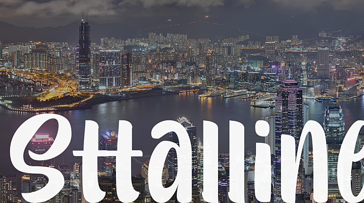 Sttalline Font