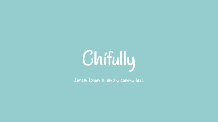 Chifully Font