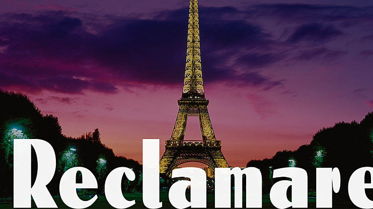 Reclamare Font