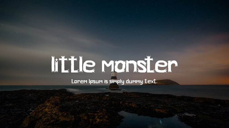 little monster Font
