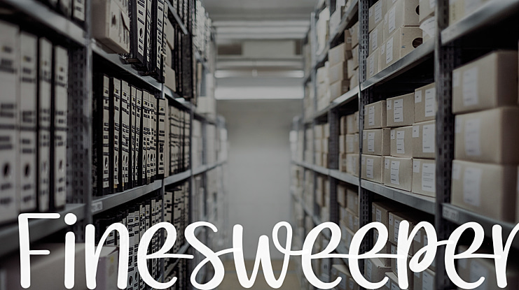 Finesweeper Font