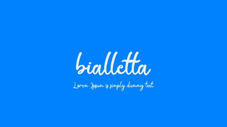 bialletta Font