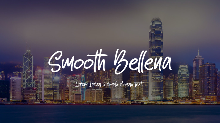 Smooth Bellena Font