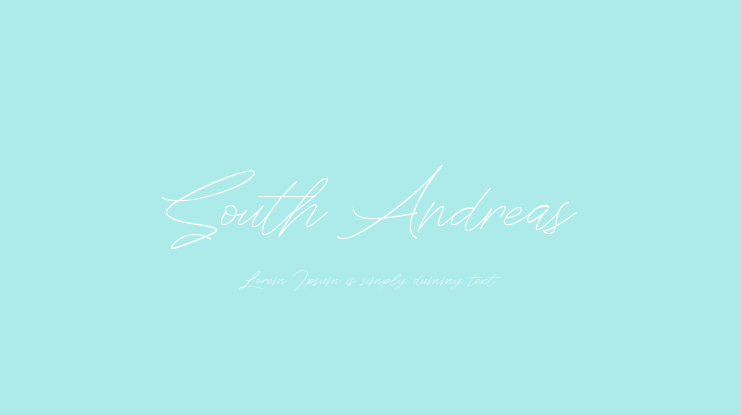 South Andreas Font