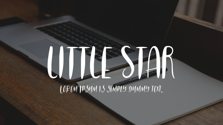 LITTLE STAR Font