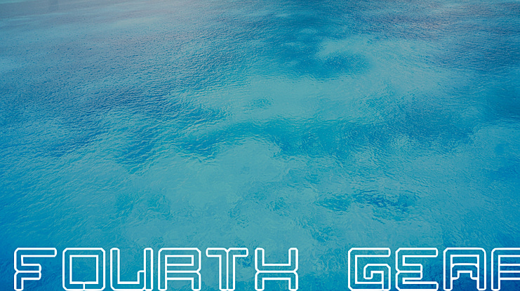 Fourth Gear Font