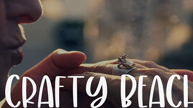 Crafty Beach Font