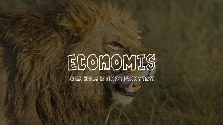 ECONOMIS Font