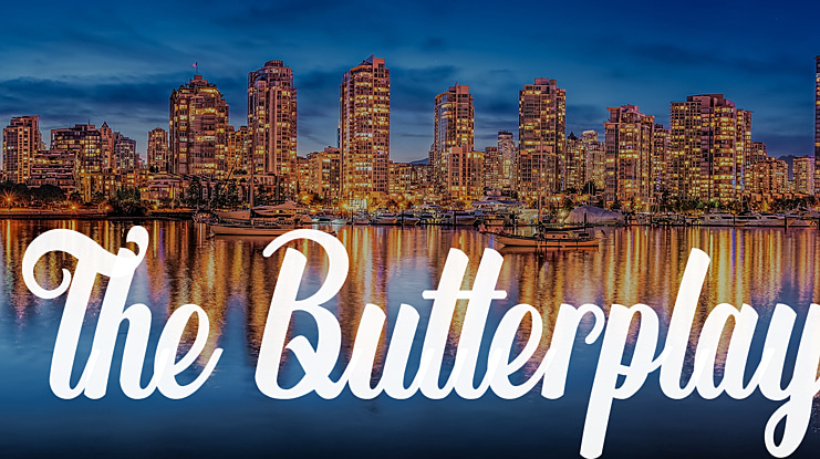 The Butterplay Font