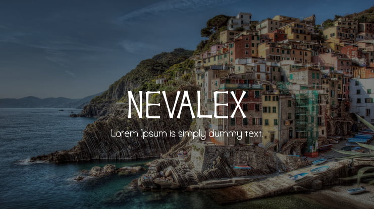NEVALEX Font