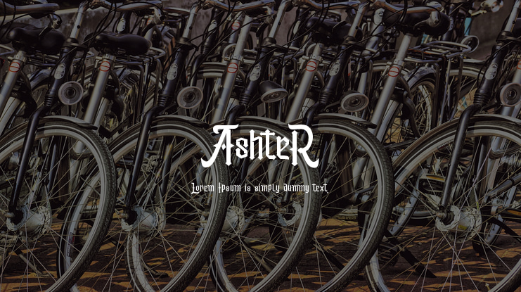 AshteR Font