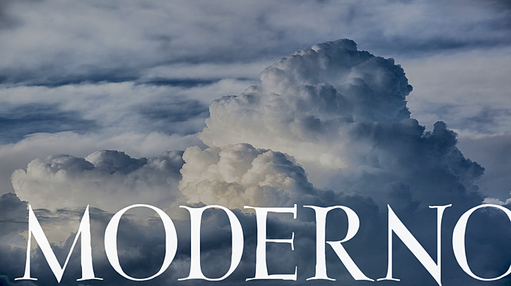 Moderno Font