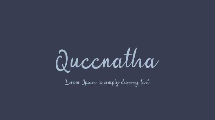 Queenatha Font