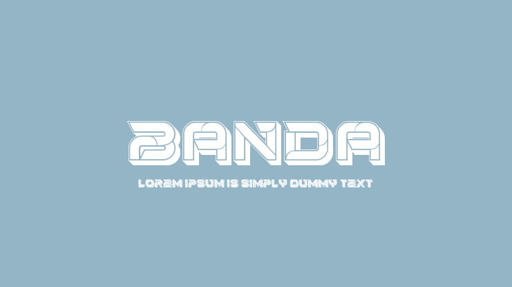 Banda Font