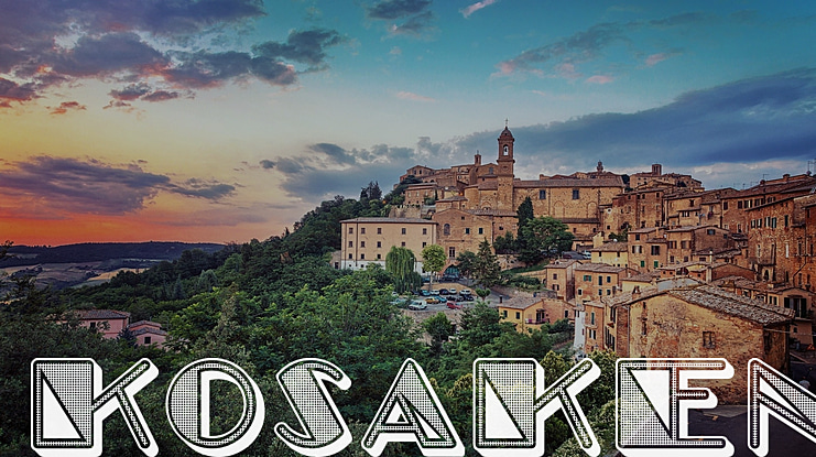 Kosaken Font