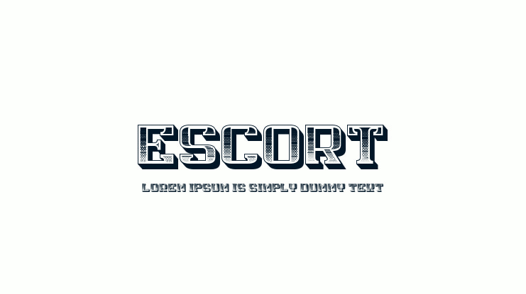 Escort Font Family