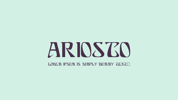 Ariosto Font