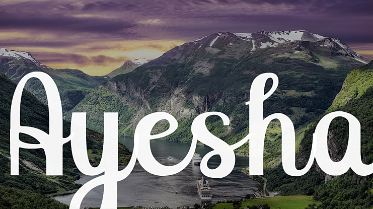 Ayesha Font