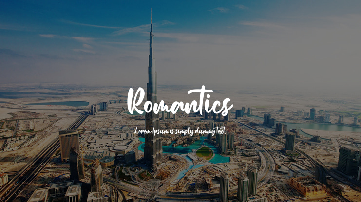 Romantics Font