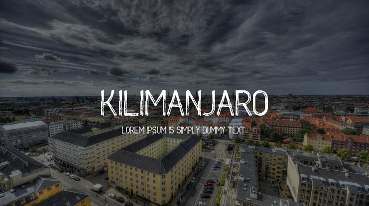 KILIMANJARO Font