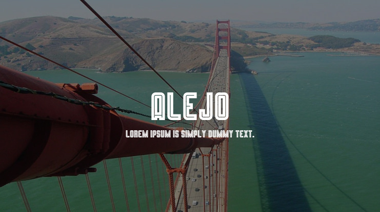 Alejo Font Family