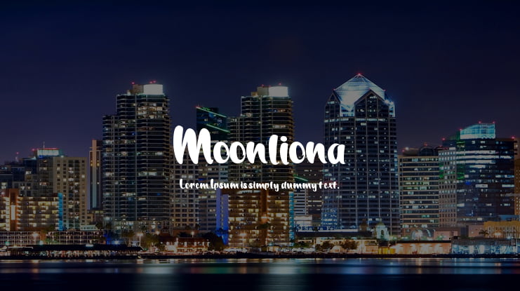 Moonliona Font