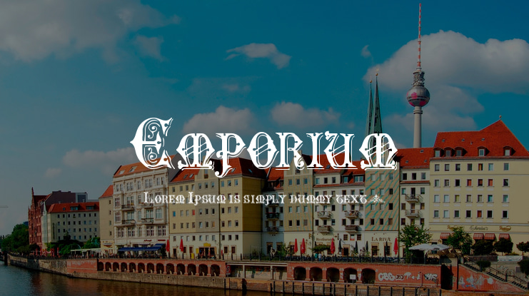 Emporium Font