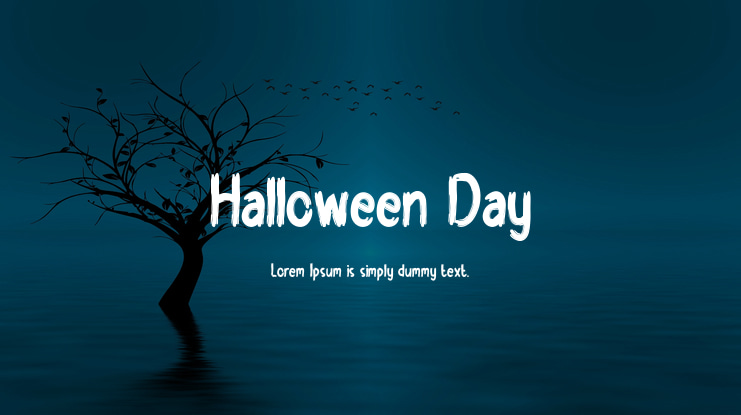 Halloween Day Font