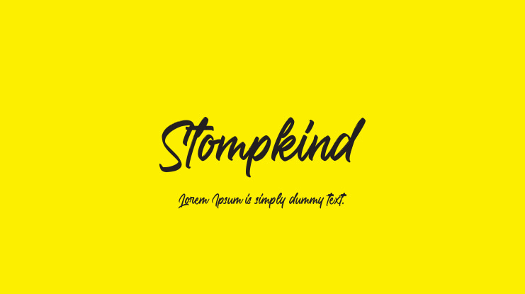 Stompkind Font