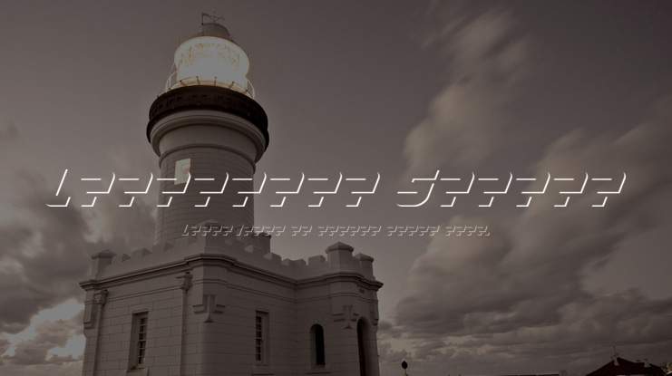 Lightyear Shadow Font