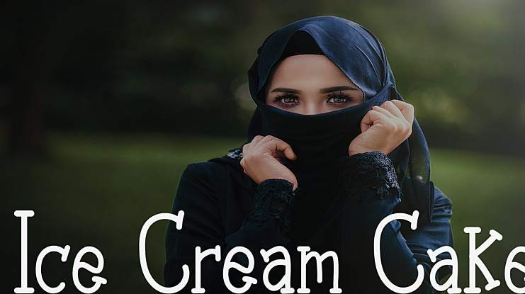 Ice Cream Cake Font
